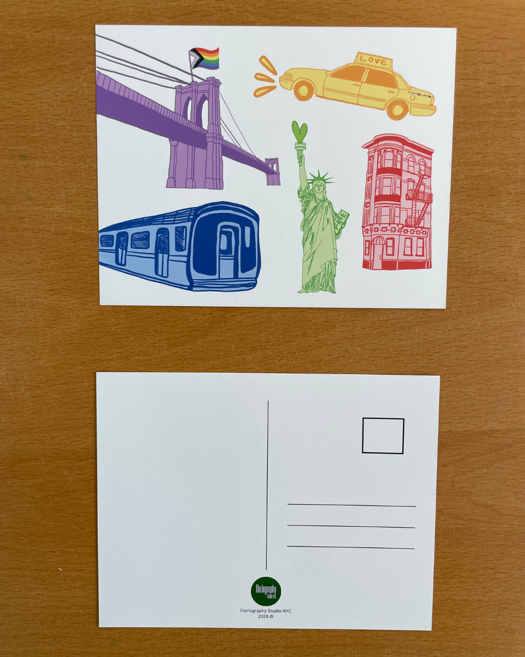 NYC Pride Postcard