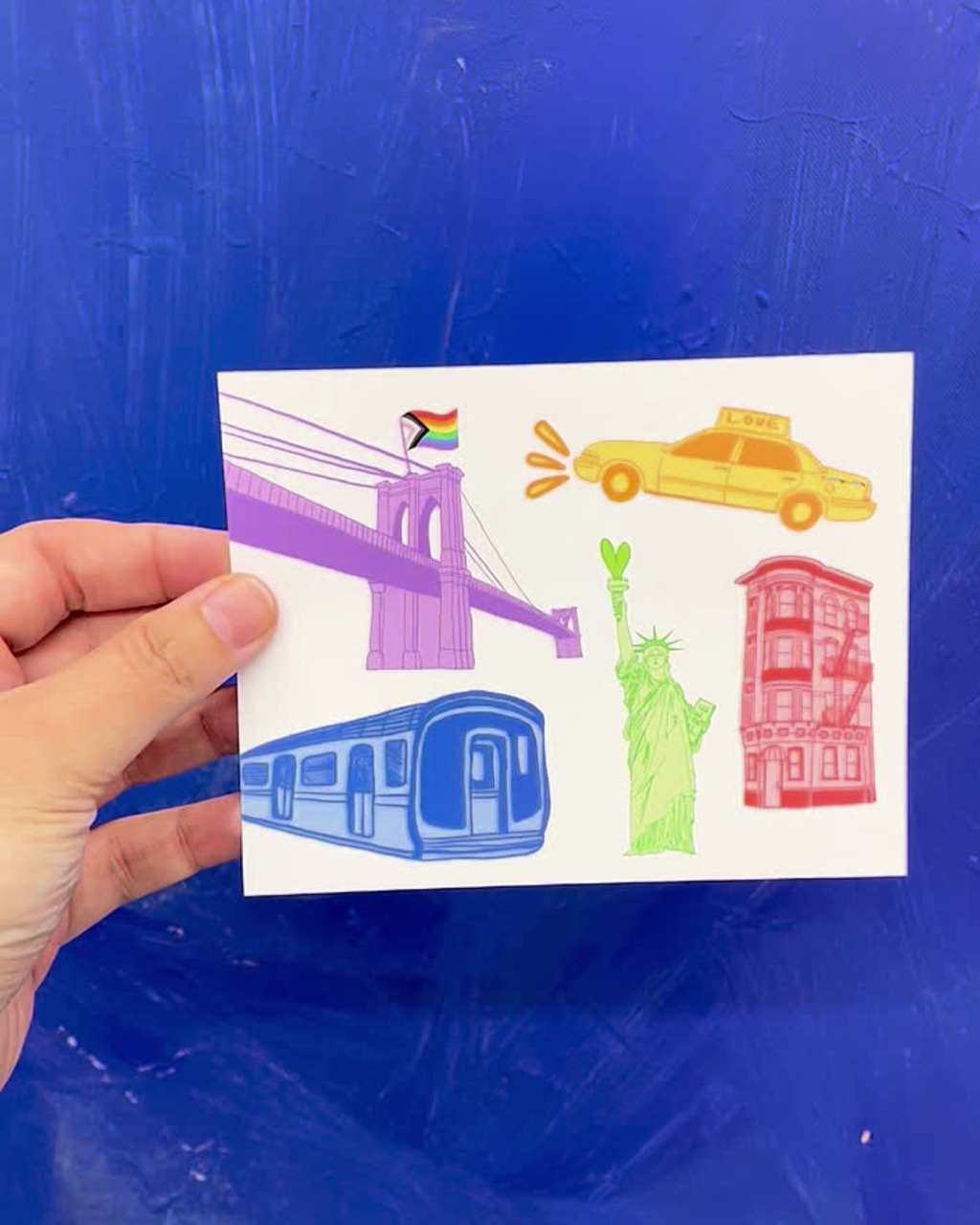 NYC Pride Postcard
