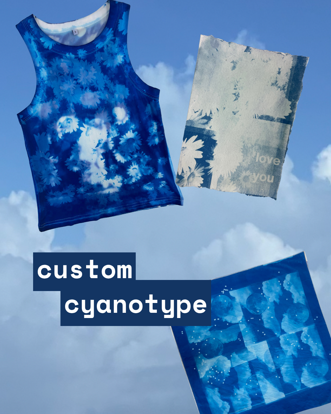Custom Cyanotype Order