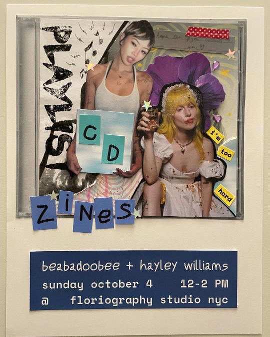 CD Zines: beabadoobee + Hayley Williams