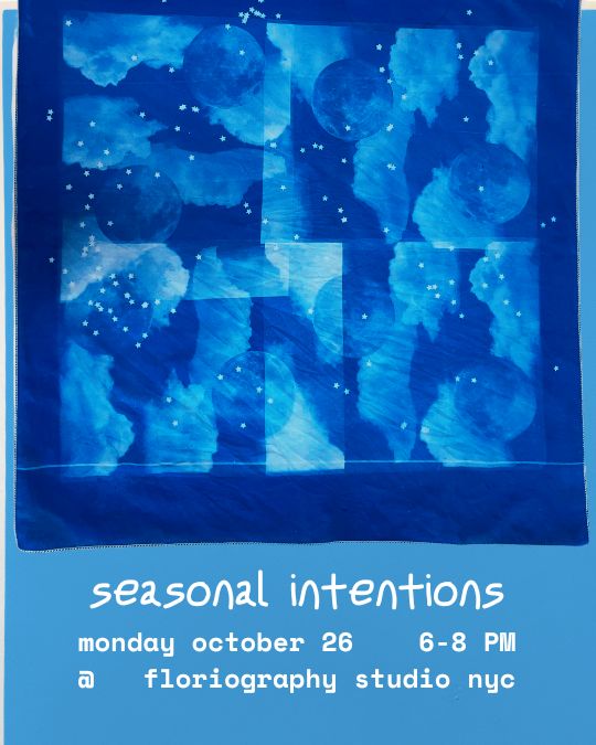 Full Moon Seasonal Intentions